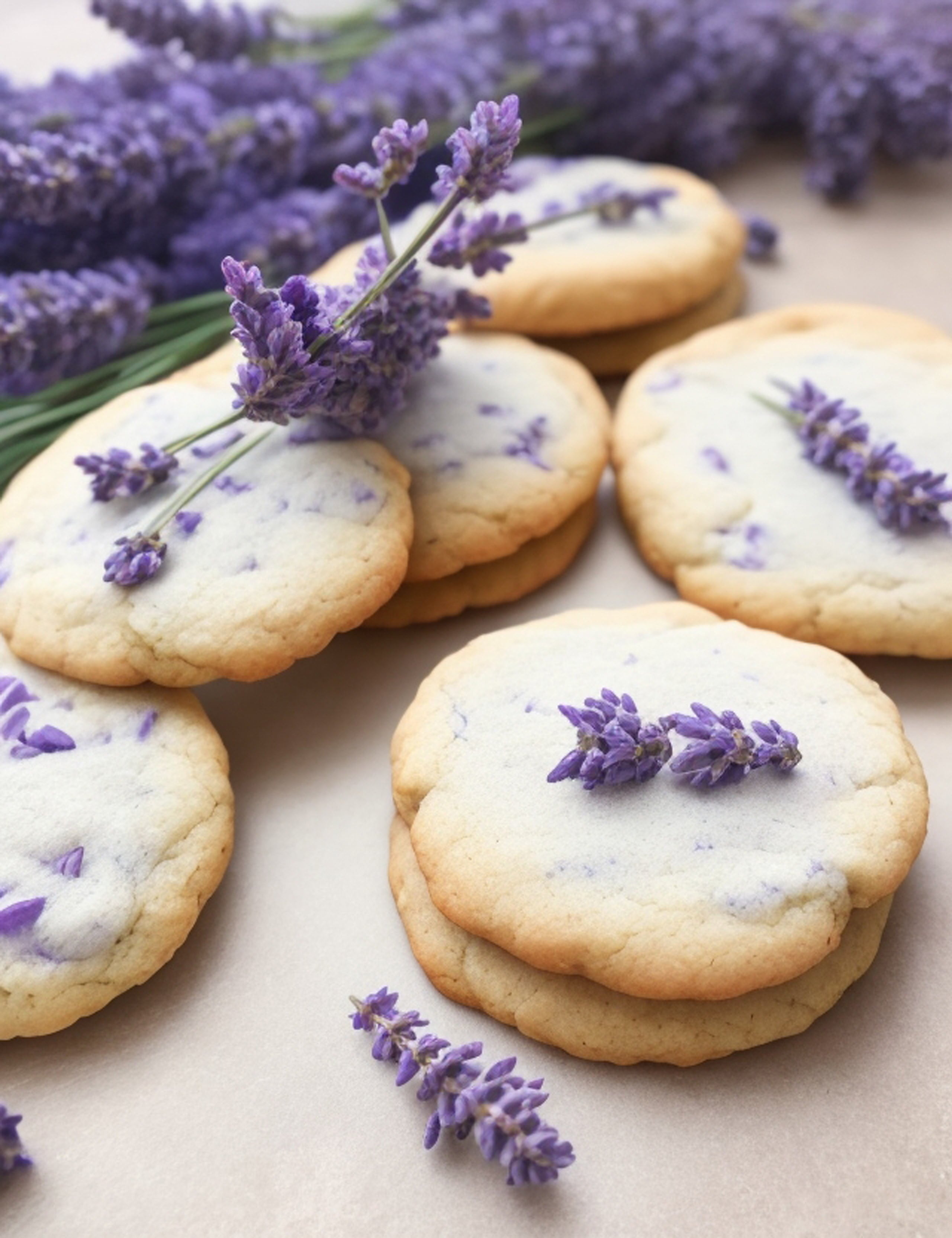 The Best Lavender Cookies Ever