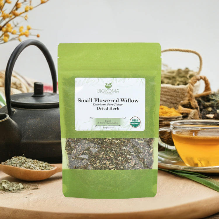 Organic Herb - Small-Flowered Willow (Epilobium Parviflorum) Organic Dried Herb 100g 3.55oz