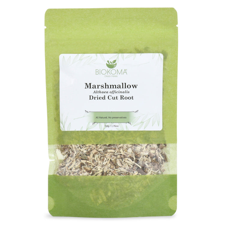 Marshmallow (Althaea officinalis) Dried Cut Root 50g 1.76oz - 07.20.2023-BIOKOMA® - Dried Herbs