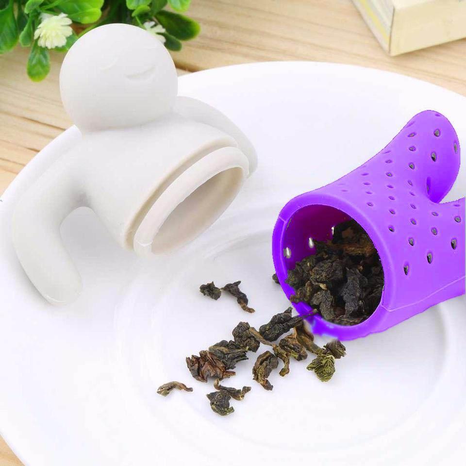 Little Man Tea Infuser Silicon Loose Leaf Tea Strainer - The Zoo Brew